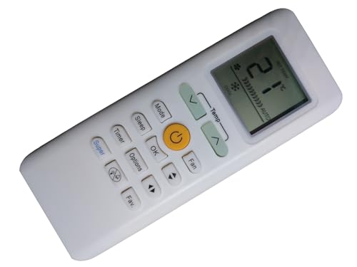 Image of AMAZOR Compatible /Replacement Carrier AC Remote Control - Suitable for 1 Ton, 1.5 Ton, 2 Ton Split & Window Air Conditioners (Exact Matching Remote Required) (Model 33)