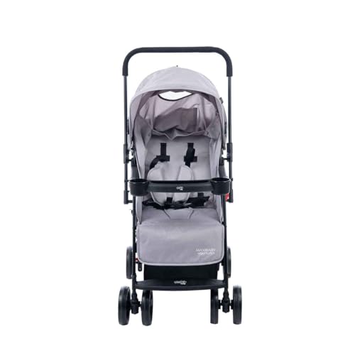 Maxi Baby Carrinho de Bebê Com Alça Reversível YouTurn (Cinza)