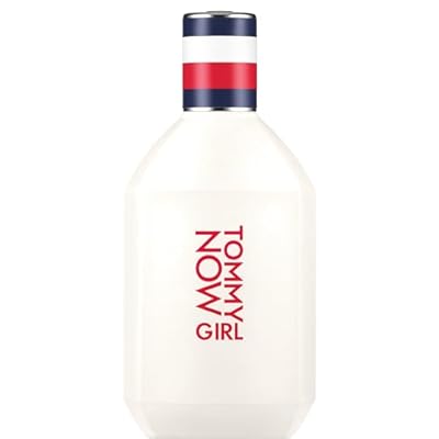 Tommy Hilfiger – TOMMY NOW GIRL Eau de Toilette – 100 ml – Perfume de Mujer – Fragancia Floral Frutal – Notas Frescas y Cítricas – Botella de Vidrio Blanco