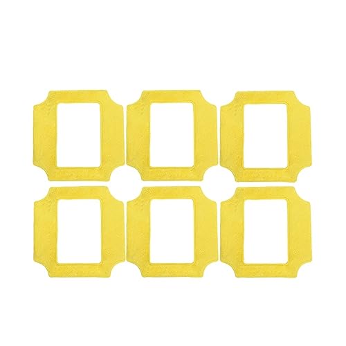 Jream Robot De Limpieza De Ventanas, Fregona, Paño Llorón, Toallitas Limpias Cuadradas Universales, W-S3 S4 S3s S5, Piezas De Limpiador De Ventanas Color : 6 Pcs Mop Cloths Jream Robot De Limpieza De Ventanas, Fregona, Paño Llorón, Toallitas Limpias Cuadradas Universales, W-S3 S4 S3s S5, Piezas De Limpiador De Ventanas Color : 6 Pcs Mop Cloths
