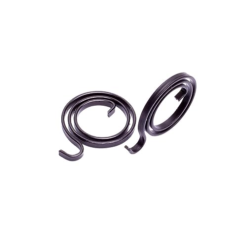 DHAEY SeroNi Manija de Cerradura de Puerta de Seguridad de 2 a 10 Uds., Resorte de torsión de Alambre Plano, reparación de manija de Puerta, Resorte de Retorno de Acero(5pcs)