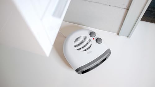 Teesa Termowentylator Moc Grzania 1000W/2000W 3 Tryby Pracy Regulowany Termostat Zabezpieczenie Przed Przegrzaniem TSA8027