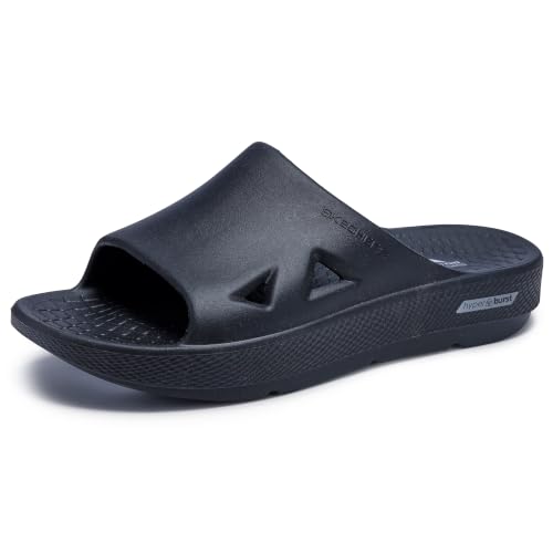 Image of Skechers Men's Go Recover Refresh Sandal | Hyper Burst Cushioning, Luxe Foam, Arch Fit Contoured Footbed, Dual-Density Outsole, Machine Washable