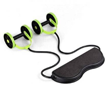 Shopeleven Full Body Workout Pull Rope 4 Wheel Abs Wheel Roller With Resistance Band Abdominal Exerciser Abs Workout Roller for Men & Women Home Gym Fitness Equipment (Pack of 1-Green) (B0BKT59GZS) Amazon Price History, Amazon Price Tracker