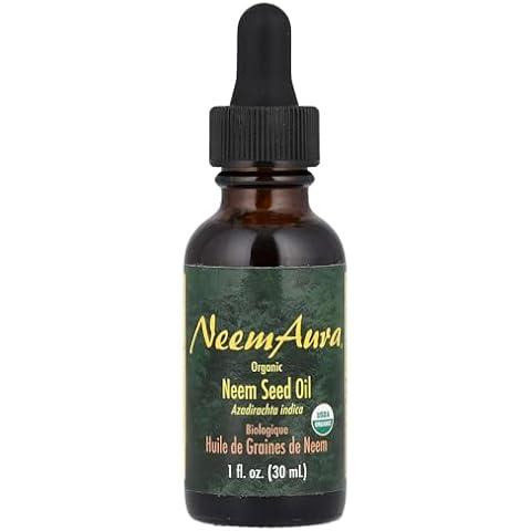 NEEM AURA Organic Neem Seed Oil, 1 FZ Cover