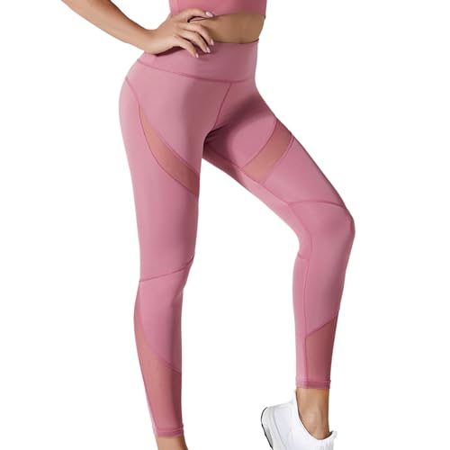 Leggings Deporte Mujer Cintura Alta Cintura Alta Mallas De Deporte Elasticos Ropa Deportivas Gimnasio Control De Barriga Pantalones De Yoga Fitness Sin Costuras Leggings Bolsillos Para Running