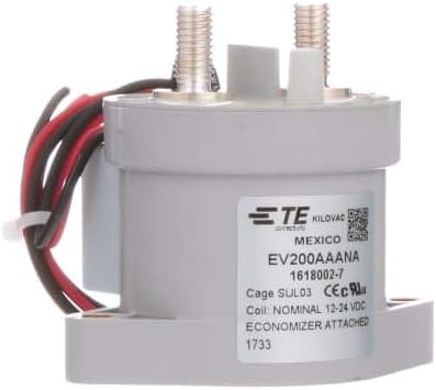 TE Connectivity EV200AAANA Kilovac EV200 Contactor with 1 SPST-NO; 500A; 900VDC