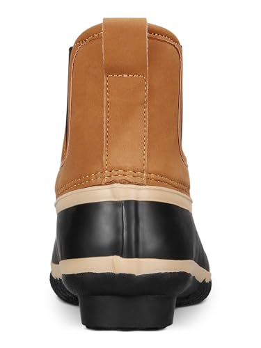 Style & Co. Womens Harlii Faux Leather Pull-on Ankle Boots Tan 7 Medium (B,M)2