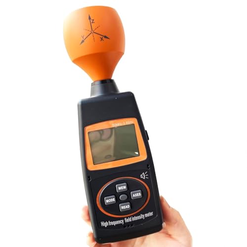 Medidor de intensidad de campo electromagnético 50MHz-3.5GHz miniatura 2