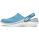 Crocs Unisex Adult LiteRide 360 Clogs, Blue Steel/Microchip, 5 Men/7 Women
