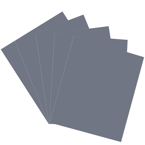 Shineboc 3000 Grit Sandpaper 9 x 11 Inch Wet Dry Sand Paper Hand Abrasive Sanding Sheets for Wood Metal Automotive Sanding and Polishing Extra Fine - 5 Sheets