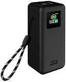 Geiomoo Soft Silicone Case for UGREEN 20000mAh 130W, Flexible Scratch Resistant Cover (Black)