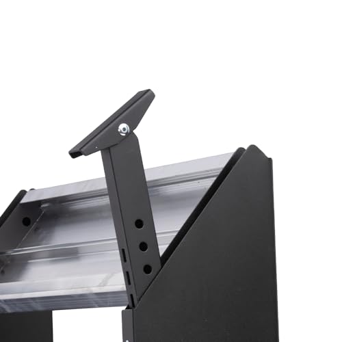 MORryde STP-212 StepAbove Fold-Up RV Entry Step - 4-Step (8" Step Rise), Fits 26 to 28"" Door Width