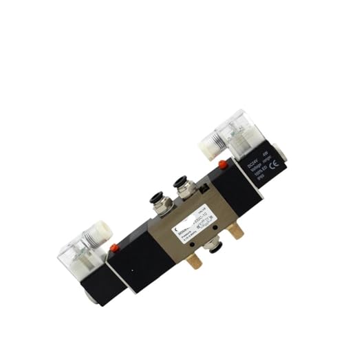 Électrovanne pneumatique 5 voies 3/8 AC 220V robuste série 4V330C