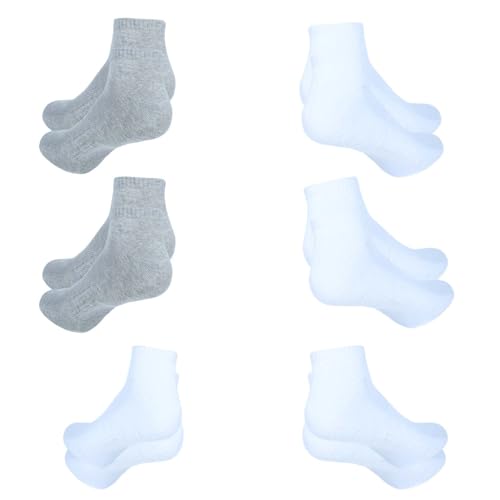 Image of Ankle Socks for Men|Sneaker Socks Breathable Socks for Loafers|Athletic Running Socks Gym Everyday Sock|6 Pairs