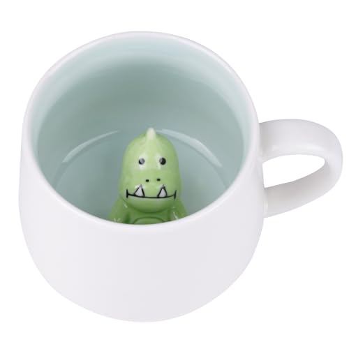 HOTUT Tasse Animaux 3D en Céramique, 350ml Tasse à Café Statue Faite à La Main, Tasses à...
