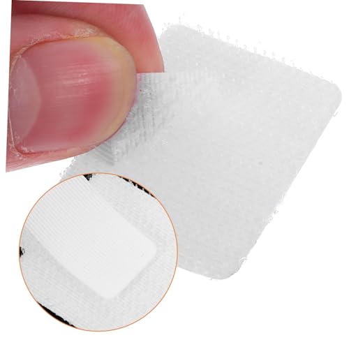 50 piezas de correas autoadhesivas para organizar cables, sujetadores para escritorio y pared de nylon poliéster para gestión de cordones, fácil instalación miniatura 3