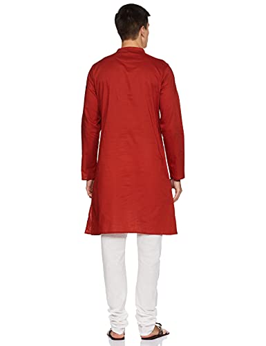 Image of Amazon Brand - Symbol Men Cotton Regular Fit Kurta Pyjama Set
