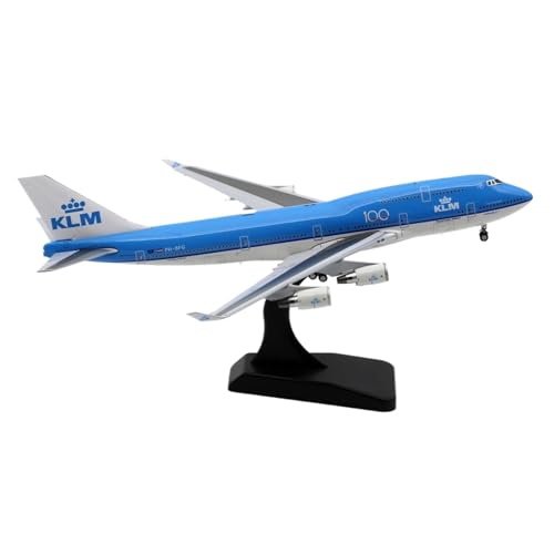 Boeing B747-400 KLM maqueta de avión 1/400 en miniatura estática de colección 17cm