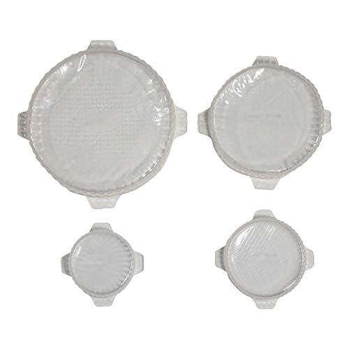 Simple Ecology Reusable Silicone Coverflex Bowl and Food Covers, Set of 4