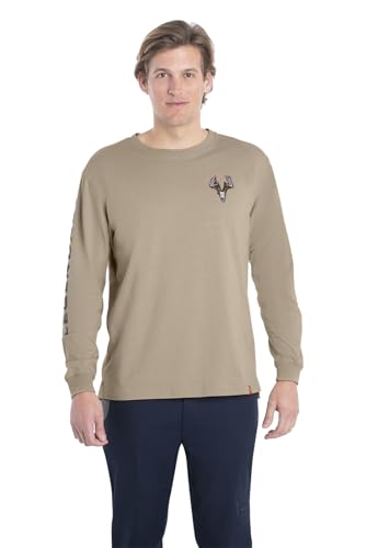 Image of Legendary Whitetails Mens Long Sleeve T-Shirt 100% Cotton Preshrunk Tee