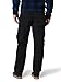 Wrangler Authentics Men's Fleece Lined Cargo Pant, Black Twill, 38W x 30L