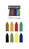 Get to the Point - Magnetic Slip-over-the-page Arrow Bookmarks (EARTHTONE - Box of 20)
