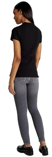 Image of Tommy Hilfiger Women's Solid Short Sleeve Pique Polo Shirt