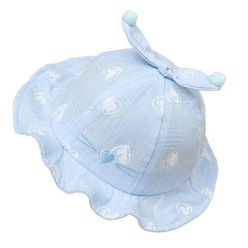 STOBOK Meninas da Criança Do Bebê Chapéu de Sol Ajustável Pescador Chapéu de Pala de Sol Chapéu de P