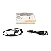 Portable Cassette Tape Player, USB C Cassette to MP3 Converter with 3.5mm AUX Jack, Headphones, 2 Power Supply Modes Tape to MP3 Player for Gift