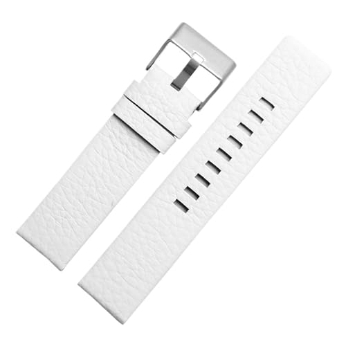 HuanJ 22mm 24mm 26mm 28mm 30mm 32mm {vrvoh fB[[ DZ4386 1657 1399 1206 4323 rvXgbv Y \tgxg uXbgΉ(White silver clasp,32