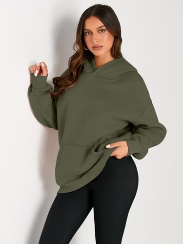 Image of EFAN Women's Hoodies Oversized Sweatshirt Comfort Fleece Sweaters | Cozy Trendy Pullover Hoodies, Sweatshirts with Pockets For Fall & Winter