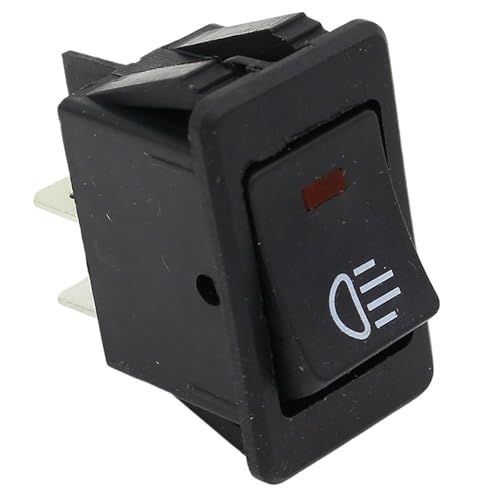 Interrupteur antibrouillard pour tableau de bord de voiture et bateau en 12V