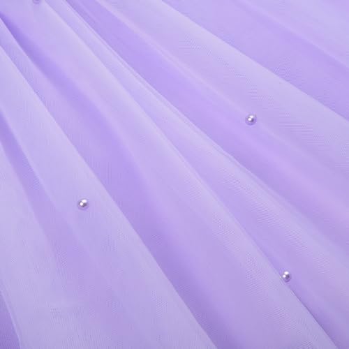 Image of JerrisApparel Flower Girls Dress Wedding Satin Dresses Princess Birthday Party Prom Ball Gown