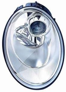 Miniatura 1 de Para Volkswagen Beetle Faro Asamblea 2006 07 08 09 2010 lado del pasajero con bombillas Certificado CAPA Reemplazo para VW2519109 (versión del