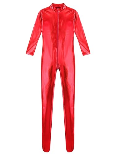 Bodysuit costume holographique à reflets changeants et combinaison extensible
