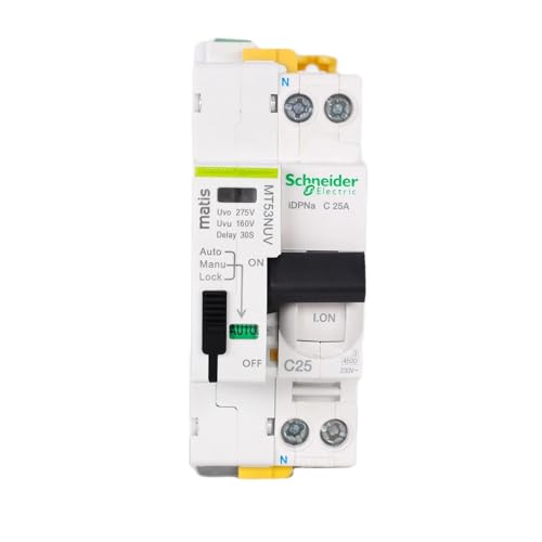 Disjoncteur MT53NUV OUPA 1P C40A module de protection tableau - 2