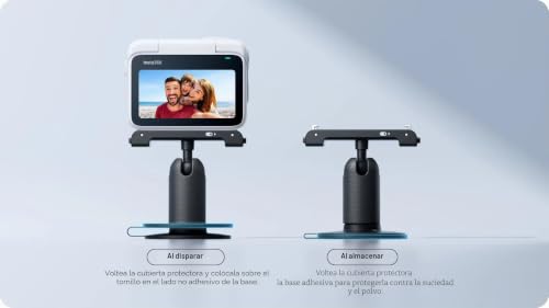 Soporte Giratorio GO 3/GO 3S Insta360 con rotación completa de 360 grados 7
