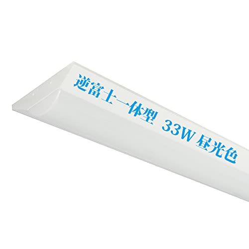 txmLEDu LEDx[XCg 32W̌^125cm LEDǏƖZbg F6000K 5200LM Lb`x[XCg VƖ {ݗp mCYX PLیς 1{