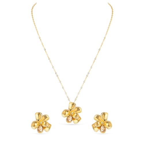 Image of Rubans Pendant Western Style Jewellery Set Gift for Women & Girls