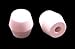 Game Room Guys Rubber Post Caps - White - Bag of 35