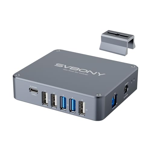 Image of SVBONY SV241 Pro Telescope Power Management Box, Telescope Power Hub, USB | Dovetail Base, Protected Smart, Remote Control for Astronomy Equipment, Durable Portable Power Adapter, for Astrophotography