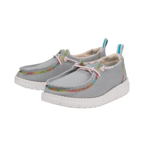 Image of Hey Dude Kids Wendy Perf Neoprene (Toddler) - Shoes for Kids - Fabric Upper - Memory Foam - Elastic Laces