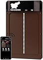 RUN-CHICKEN Door T50 – Automatic Chicken Coop Door Opener, Battery Powered & Weatherproof Aluminum, Smart App & Timer Control, Predator Proof, Easy Install, Reliable All-Season Performance (Brown)