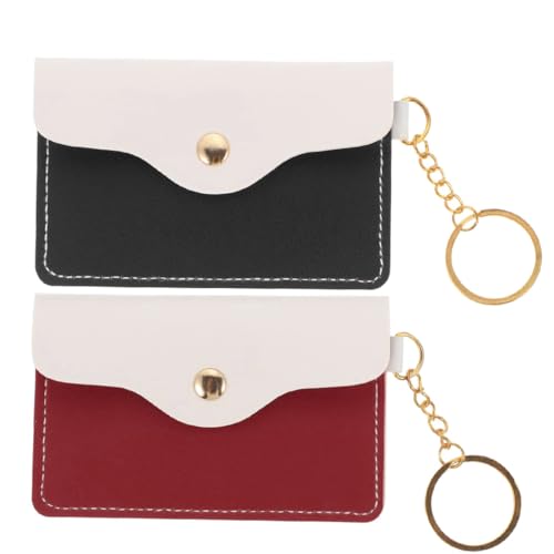 GGUFAY 2 Monedero Mujer Pequeño, PortaLlaves para Mujeres como Bolsillo para Llaves...