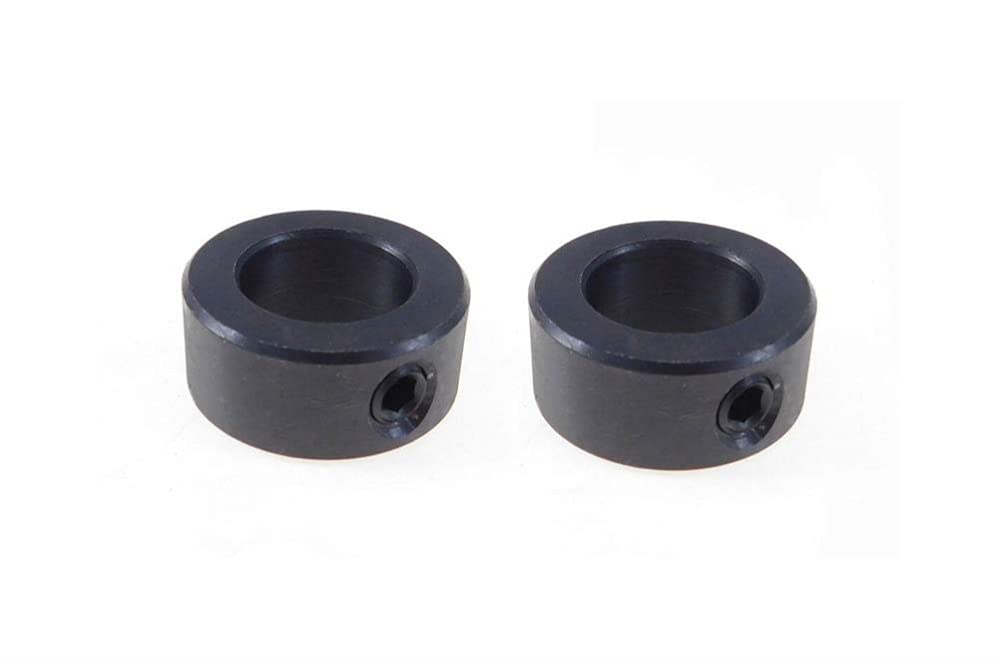3/4" Bore Shaft Collar Black Oxide Finish with Set Screw 5/16-18, 2 Pack