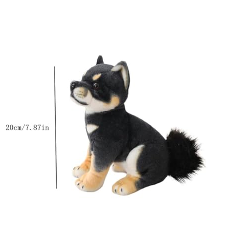 iSpchen Simulation Shiba Inu Kuscheltier, Corgi Plüschtiere Hund Stofftier Plüschkissen Spielzeug Umarmung Kissen Hund süßer Welpe weiches Plüschtier Hundepuppe Spielzeug Geschenke für Mädchen Jungen