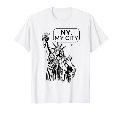 NY Meine Stadt Ich liebe New York City NYC T-Shirt