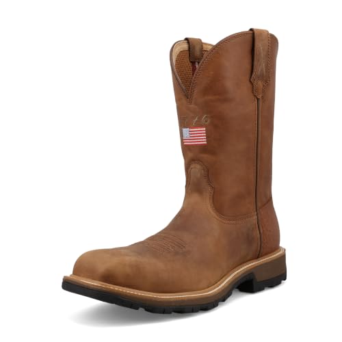 Image of Twisted X Men's 11 inch Pull On Nano Composite Toe UltraLite X Western Work Boot