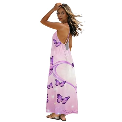 Robe longue caraco papillon pour exprimer votre féminité
